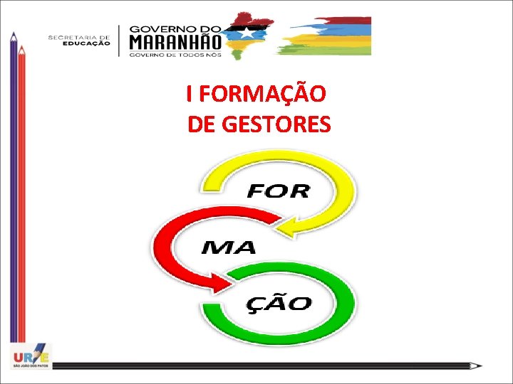 I FORMAÇÃO DE GESTORES 