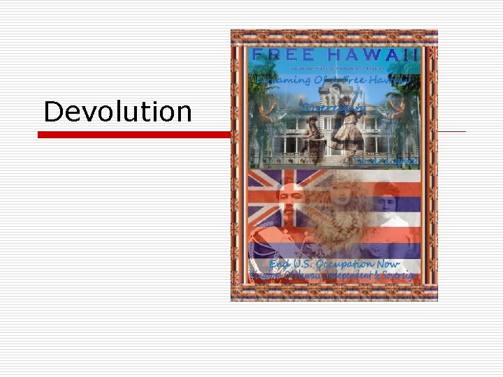 Devolution 