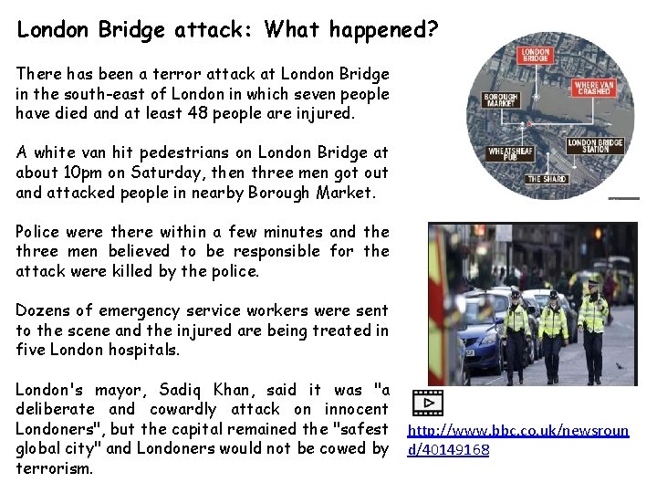 London Bridge attack: What happened? There has been a terror attack at London Bridge