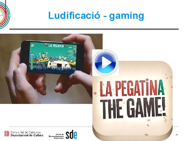 Ludificació - gaming 109 ICEC SERVEI DESENVOLUPAMENT EMPRESARIAL Més de 4 milions de vistes