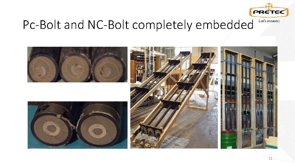 Pc-Bolt and NC-Bolt completely embedded 11 