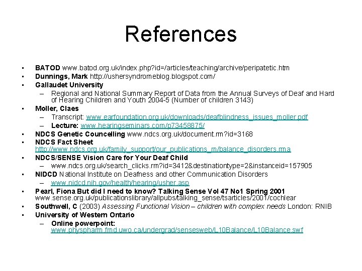 References • • • BATOD www. batod. org. uk/index. php? id=/articles/teaching/archive/peripatetic. htm Dunnings, Mark References • • • BATOD www. batod. org. uk/index. php? id=/articles/teaching/archive/peripatetic. htm Dunnings, Mark