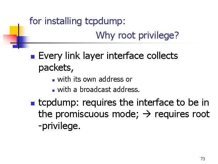 how to install tcpdump indebian