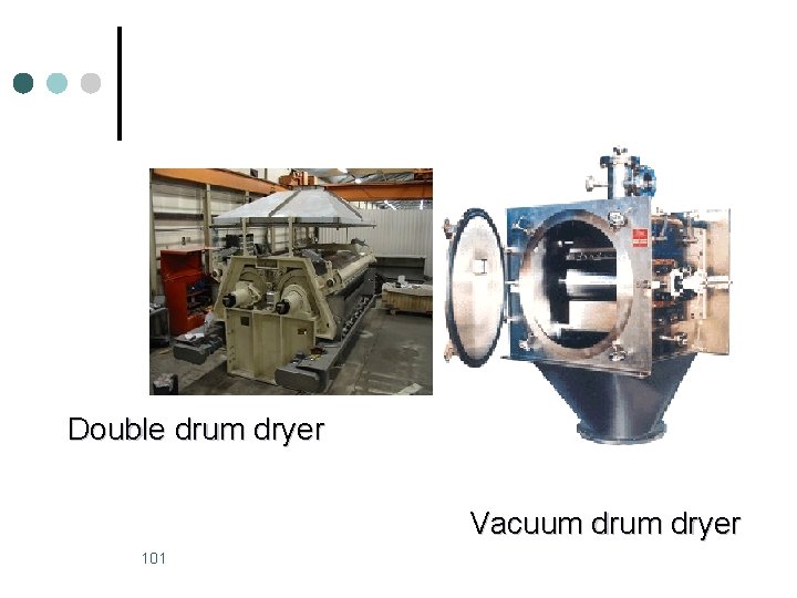 Double drum dryer Vacuum dryer 101 