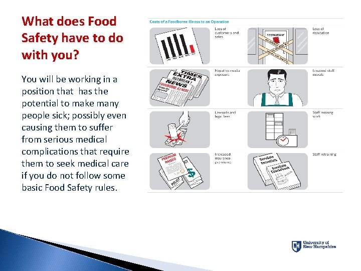 What does Food Safety have to do with you? You will be working in