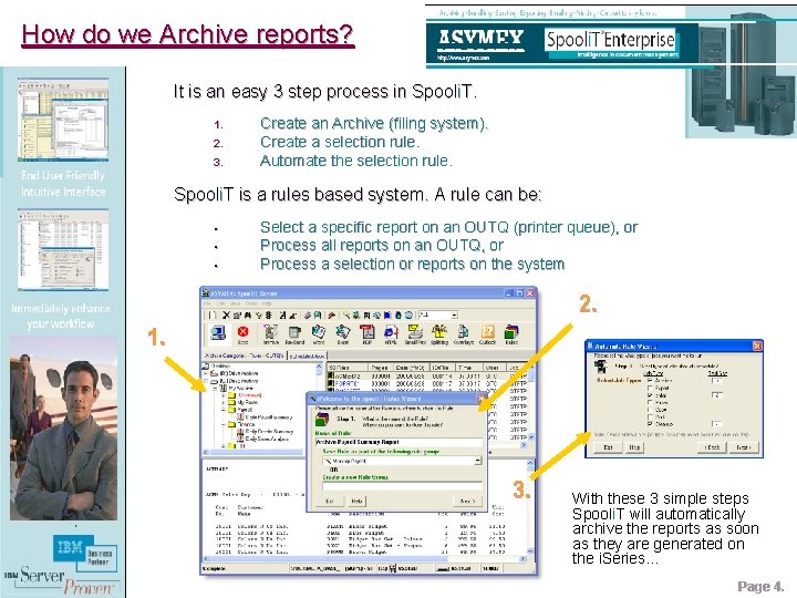 How do we Archive reports? It is an easy 3 step process in Spooli.