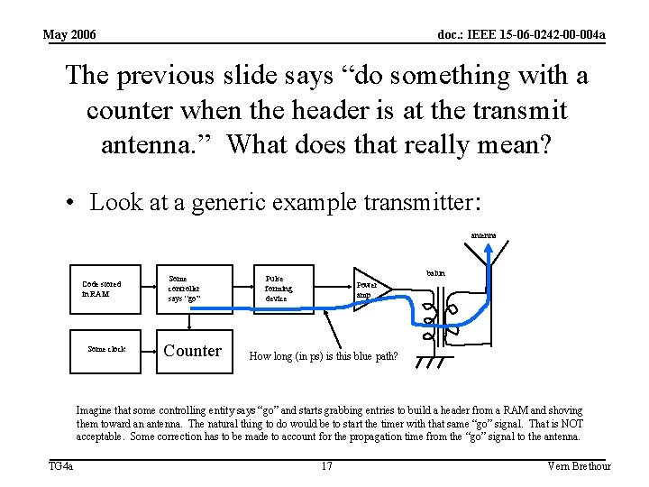 May 2006 doc. : IEEE 15 -06 -0242 -00 -004 a The previous slide