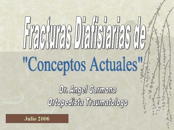 Julio 2006 