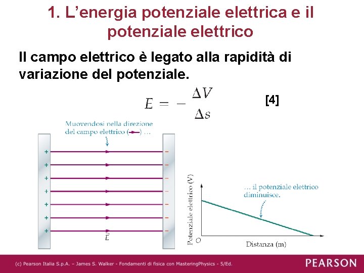 Relazione Tra Campo Elettrico E Potenziale Capitolo 24 Il potenziale elettrico e lenergia potenziale