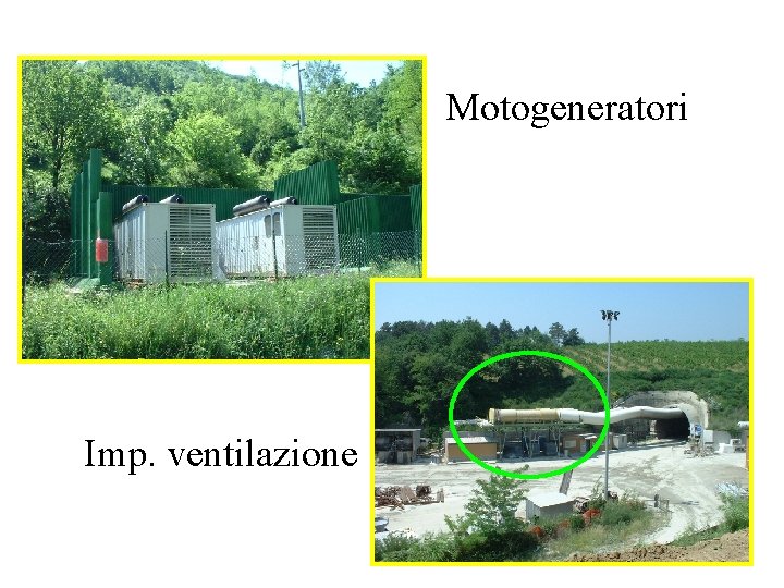 Motogeneratori Imp. ventilazione 