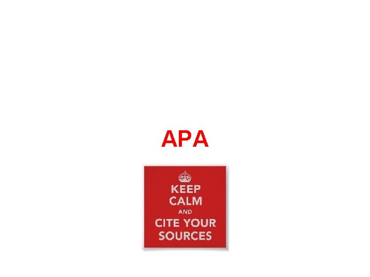 APA 