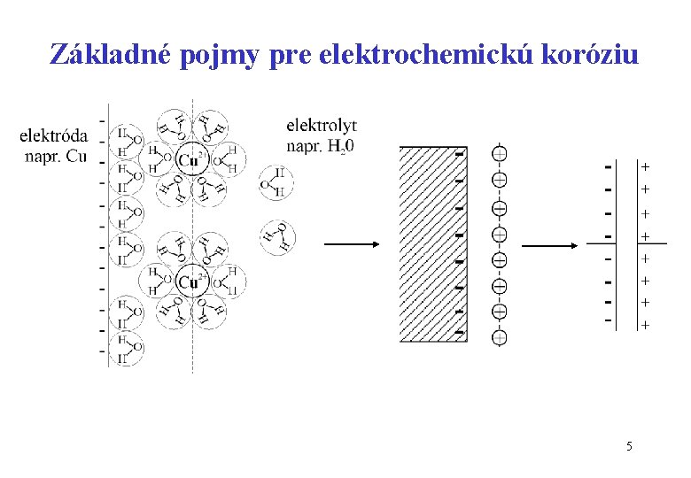 Základné pojmy pre elektrochemickú koróziu 5 