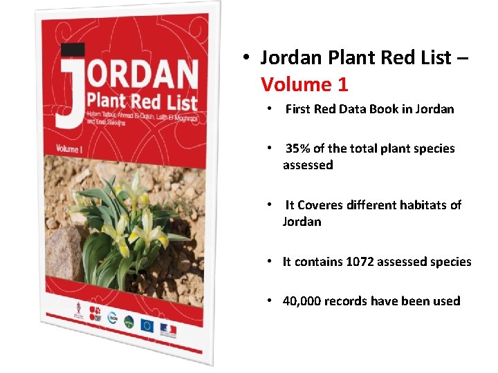  • Jordan Plant Red List – Volume 1 • First Red Data Book