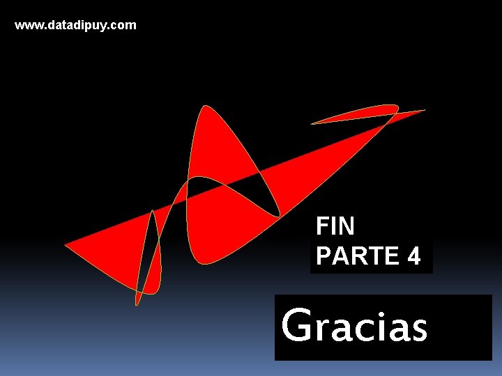 www. datadipuy. com FIN PARTE 4 Gracias 