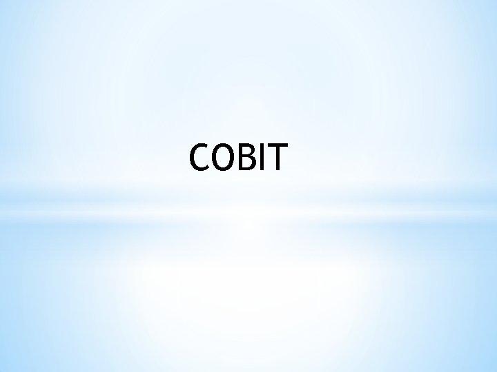 COBIT 