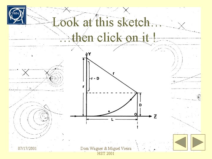 Look at this sketch… …then click on it ! 07/17/2001 Dora Wagner & Miguel