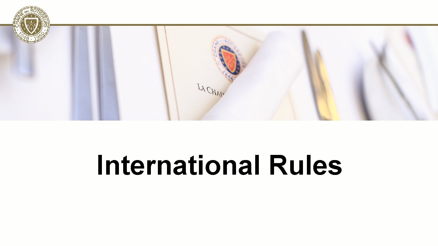 International Rules 