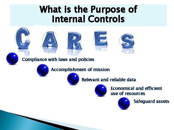 What is is the Purpose of of What Internal Controls Internal Compliance with laws