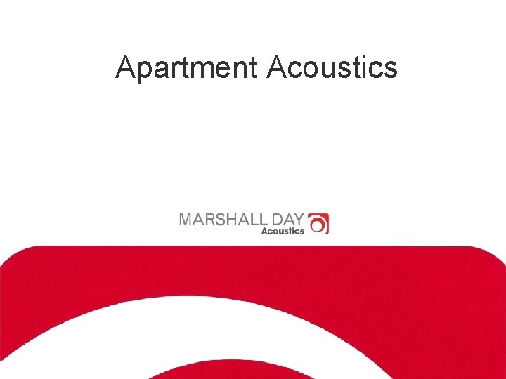 Apartment Acoustics 