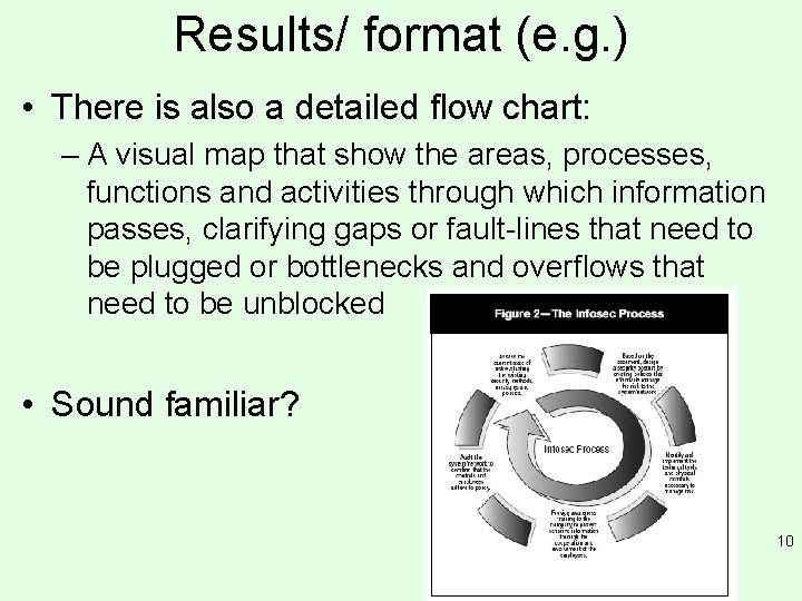 Results/ format (e. g. ) • There is also a detailed flow chart: –