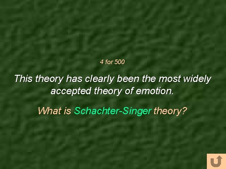 4 for 500 This theory has clearly been the most widely accepted theory of