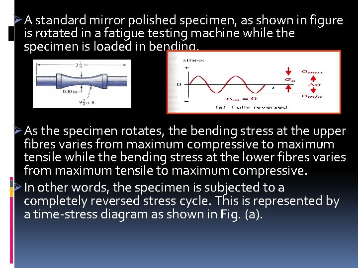 Ø A standard mirror polished specimen, as shown in figure is rotated in a Ø A standard mirror polished specimen, as shown in figure is rotated in a