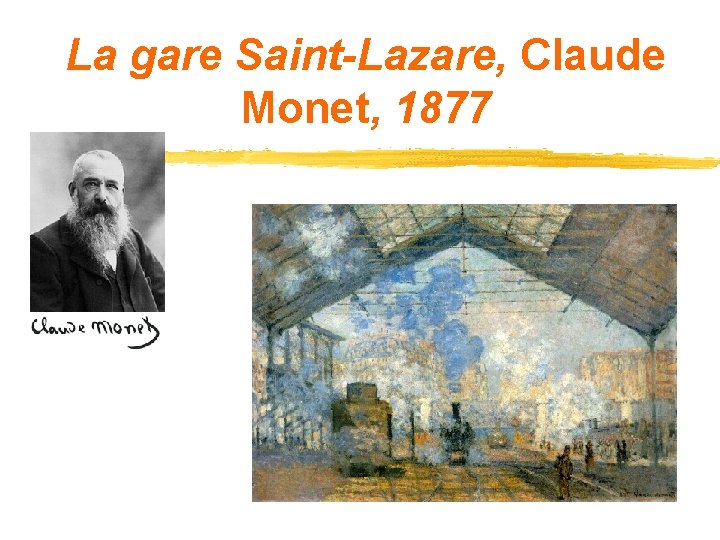 La gare Saint-Lazare, Claude Monet, 1877 