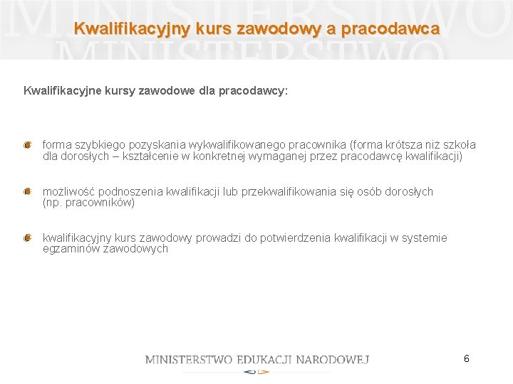 Kwalifikacyjny kurs zawodowy a pracodawca Kwalifikacyjne kursy zawodowe dla pracodawcy: forma szybkiego pozyskania wykwalifikowanego