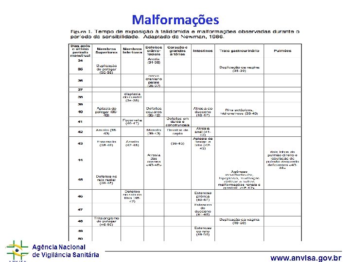 Malformações 