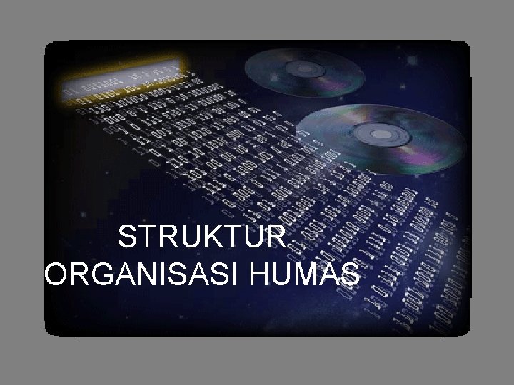 STRUKTUR ORGANISASI HUMAS 