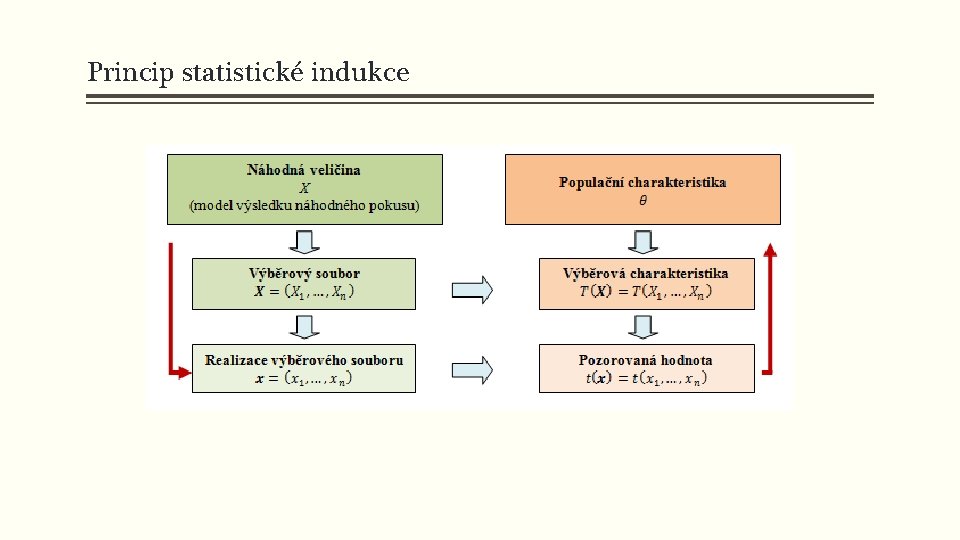 Princip statistické indukce 