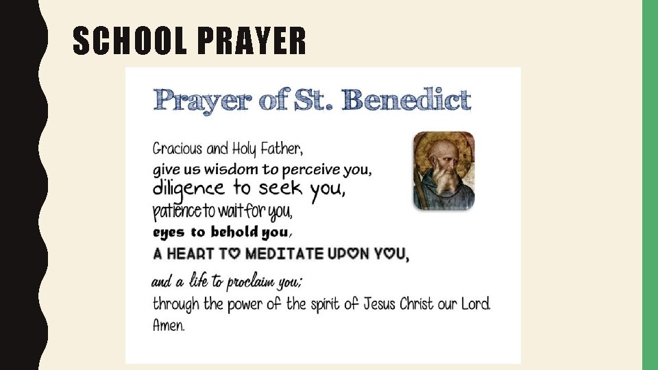 SCHOOL PRAYER 