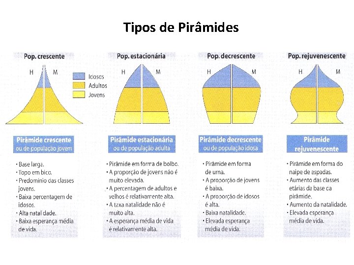 Tipos de Pirâmides 
