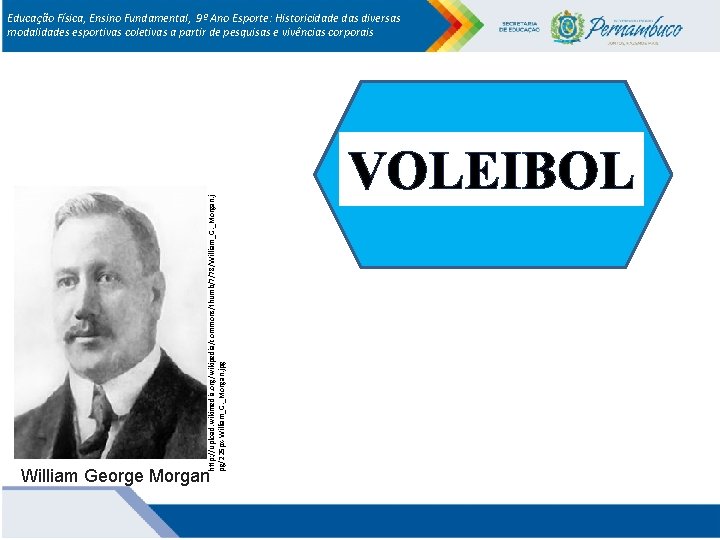 http: //upload. wikimedia. org/wikipedia/commons/thumb/7/78/William_G. _Morgan. j pg/225 px-William_G. _Morgan. jpg Educação Física, Ensino Fundamental,