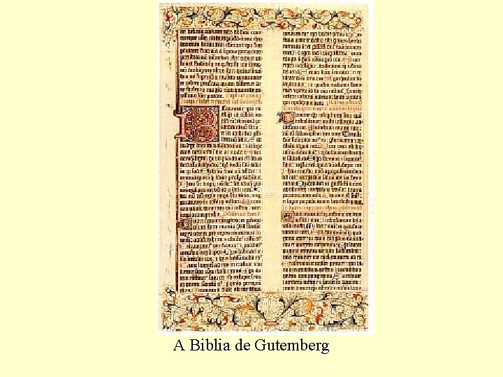 A Biblia de Gutemberg 