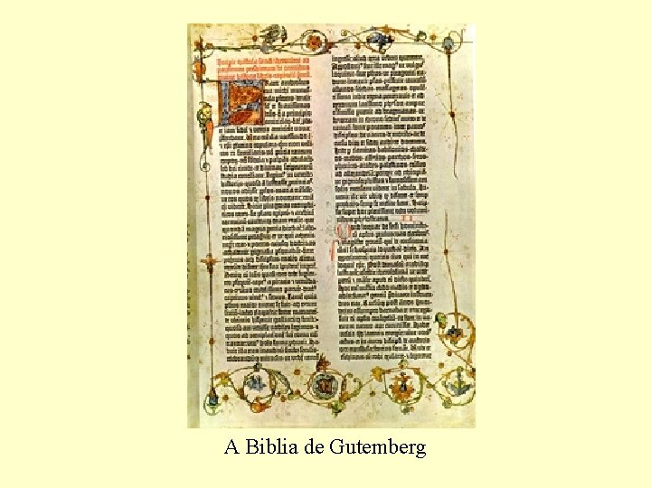 A Biblia de Gutemberg 