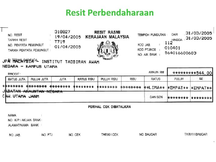 Resit Perbendaharaan 