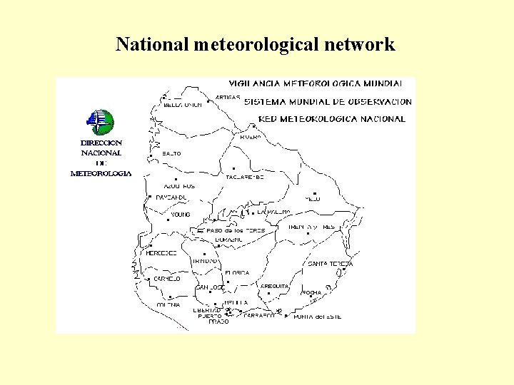 National meteorological network 