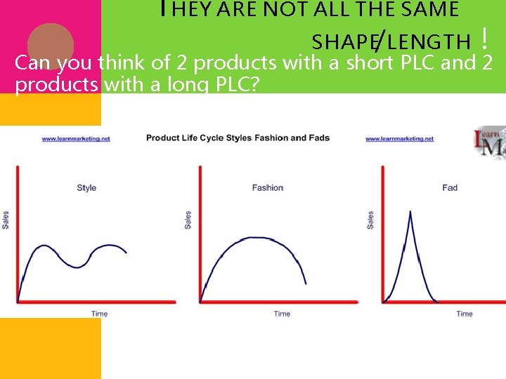 T HEY ARE NOT ALL THE SAME SHAPE/LENGTH ! Can you think of 2 T HEY ARE NOT ALL THE SAME SHAPE/LENGTH ! Can you think of 2
