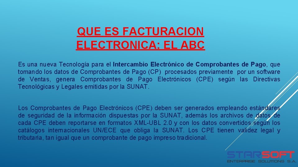 QUE ES FACTURACION ELECTRONICA: EL ABC Es una nueva Tecnología para el Intercambio Electrónico QUE ES FACTURACION ELECTRONICA: EL ABC Es una nueva Tecnología para el Intercambio Electrónico