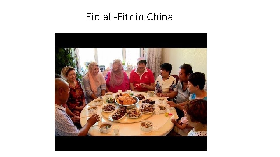 Eid al -Fitr in China 