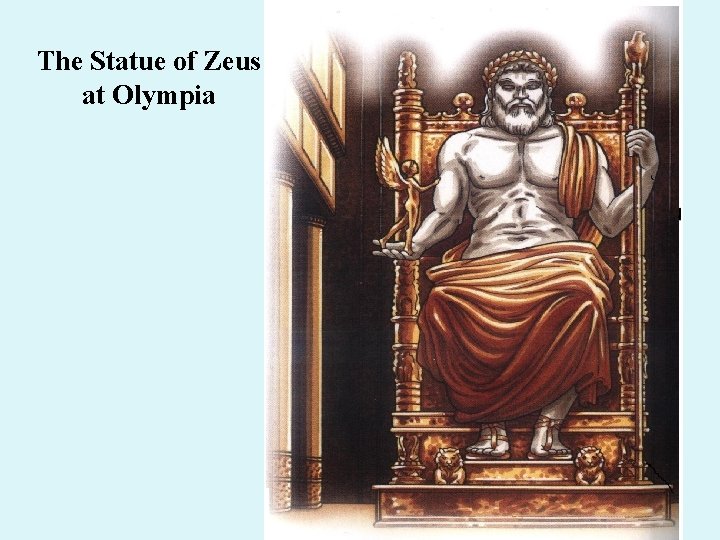 The Statue of Zeus at Olympia 