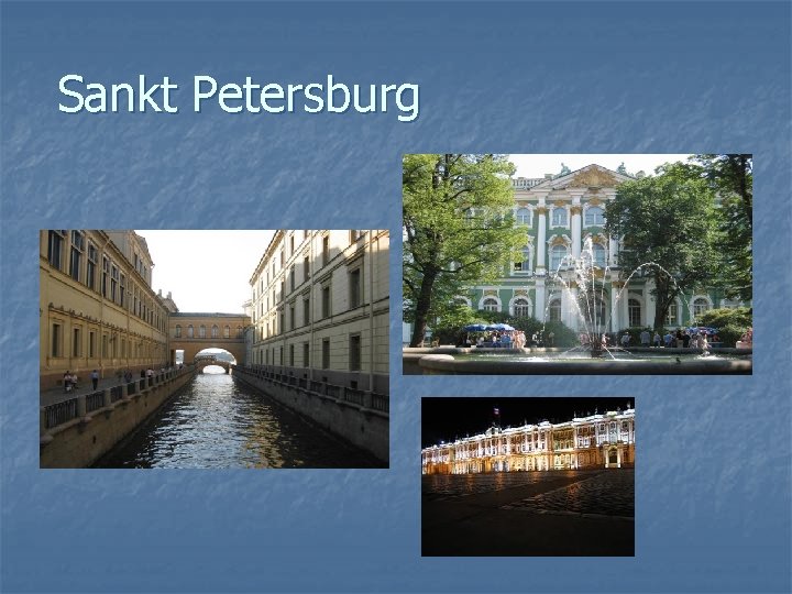 Sankt Petersburg 