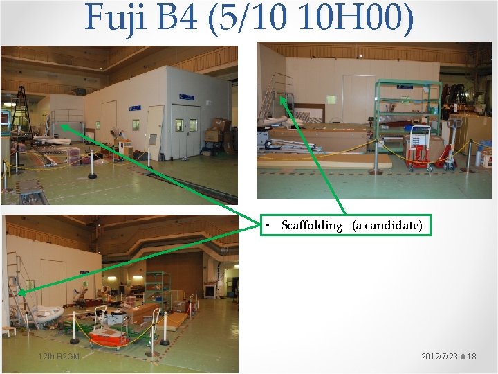 Fuji B 4 (5/10 10 H 00) • Scaffolding (a candidate) 12 th B 2 Fuji B 4 (5/10 10 H 00) • Scaffolding (a candidate) 12 th B 2