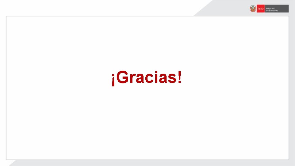 ¡Gracias! 