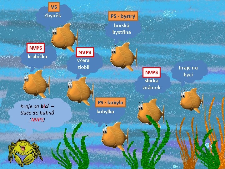 VS Zbyněk PS - bystrý horská bystřina NVPS krabička hraje narybka bicí – Která