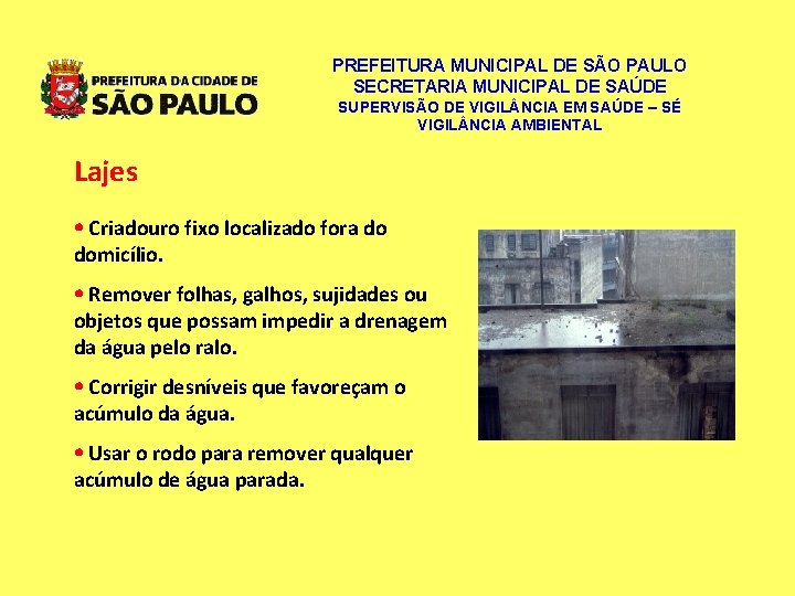 PREFEITURA MUNICIPAL DE SÃO PAULO SECRETARIA MUNICIPAL DE SAÚDE SUPERVISÃO DE VIGIL NCIA EM PREFEITURA MUNICIPAL DE SÃO PAULO SECRETARIA MUNICIPAL DE SAÚDE SUPERVISÃO DE VIGIL NCIA EM