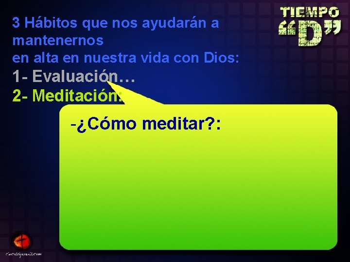 3 Hábitos que nos ayudarán a mantenernos en alta en nuestra vida con Dios: