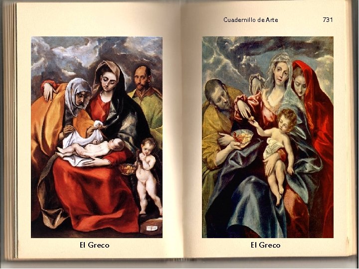 Cuadernillo de Arte El Greco 731 