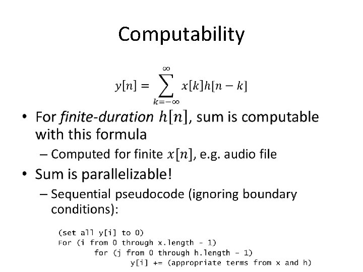 Computability • 